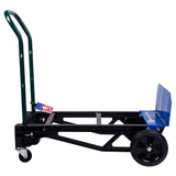 Carretilla 400 libras de capacidad, ultraligero, superfuerte, nailon convertible de mano y carretilla