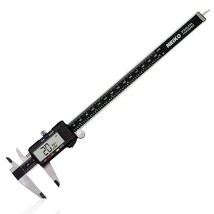 NEIKO CALIBRADOR DIGITAL  Calibrador digital electrónico con pantalla LCD extragrande (0-6 pulgadas), conversión de pulgadas/fracciones/milímetros