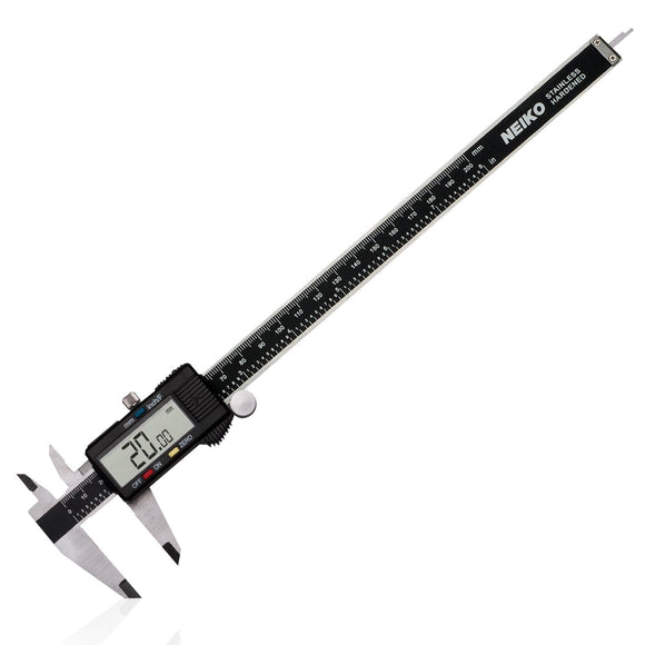 NEIKO CALIBRADOR DIGITAL  Calibrador digital electrónico con pantalla LCD extragrande (0-6 pulgadas), conversión de pulgadas/fracciones/milímetros