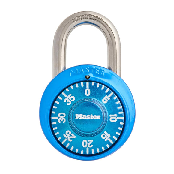master lock cerradura de combinación, Azul