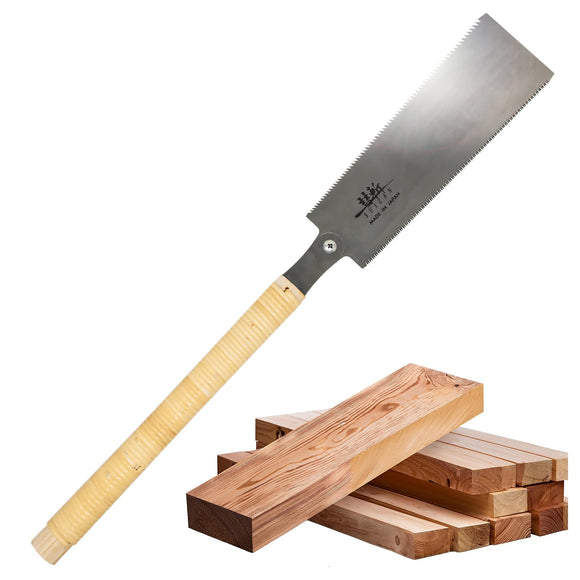 Sierra japonesa de doble filo 240mm Versión del ensamblaje - Serrucho de mano profesional Herramientas carpinteria madera