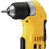 Kit de taladro/atornillador inalámbrico de ángulo recto DEWALT 20V MAX