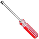Destornillador de tuerca hexagonal de 11/32 pulgadas, destornillador de llave con eje hueco de 3.7 pulgadas, mango de agarre acolchado