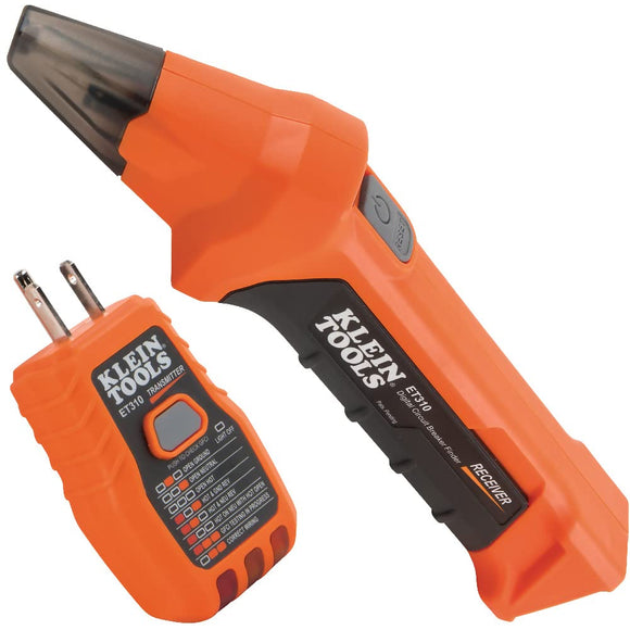 KLEIN TOOLS | Localizador de Circuitos | Encuentra rápido el interruptor correcto y verifica tomas de corriente | Indicaciones visuales y audibles | Probador de corriente |