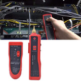 ▶ Buscador de tuberías y cables subterráneos Probador de Cable Linea Telefonica Cable de Red Localizador de Cables Buscador de LíNeas para Detección de Cortocircuito/Circuito Abierto