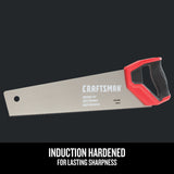 CRAFTSMAN Sierra de mano, 15 pulgadas