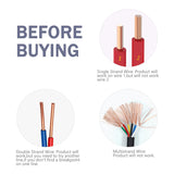 ▶ Buscador de tuberías y cables subterráneos Pro con batería recargable de 1100 mAh para localizar cables y cables de control