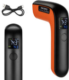 Pistola de termómetro infrarrojo recargable para cocinar de -124°F ~1200°F | Inkbird visualización colorida pistola de temperatura láser digital para pizza, horno, parrilla, cocina, hogar
