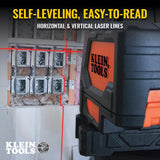 Klein Tools 93LCLS Nivel Láser Líneas Cruz y Punto de Plomada