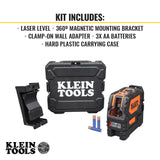 Klein Tools 93LCLS Nivel Láser Líneas Cruz y Punto de Plomada