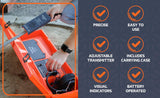 Buscador de tuberías y cables subterráneos  Herramienta localizadora de válvula de riego | Trazador de cables de riego, localizador de cables subterráneos (grado profesional)