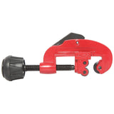 ▶ Herramientas de doble acampanado, 7 troqueles con doblador de tubos (herramienta de llamarada) y cortador de tubos (1/8 pulgadas a 1-1/8 pulgadas / 3-30 mm) para línea de freno automotriz cobre