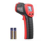 Termómetro Infrarrojo, Pistola Digital de Temperatura Láser de Superficie sin Contacto, para Cocina Frigorífico Congelador Cocinar Alimentos Carne -50℃ to 530℃ (No para humanos)
