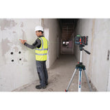 BOSCH GLL330-80CGN - Láser de nivelación y alineación de tres planos conectado, 18 V, 360º