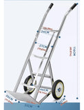 Carretilla portacilindros de Gas, Carretilla para Cilindros de propano con Asas y eslabones de Cadena, Carretilla para Transportar Cilindros de Gas.