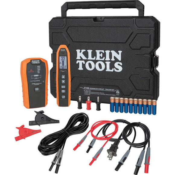 Klein Tools  Kit avanzado de buscador de interruptores y trazador de cables para interruptores energizados y no energizados, fusibles y cables