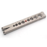 ▶ Herramientas de abocinamiento de línea de freno, expansor de tubería HVAC, reparación de cono excéntrico para tubo de cobre de latón de 45 grados (herramienta de abocinamiento de