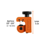 ▶ Mini cortador de tubo de cobre 5/8" Truper COT-16,