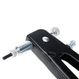 🔩 LuckyHigh - Juego de 191 piezas de tuercas de remache, juego de tuercas de remache, con pistola de tuercas de remache resistente, 5 mandriles roscados con boquillas, 185 tuercas de remache métricas