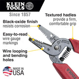 ▶ KLEIN TOOLS Pelacables / Cortadora de Cable de 16 - 26 AWG cable Klein Tools