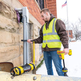 Buscador de tuberías RIDGID  Transmisor de línea, trazador de línea y localizador de línea subterránea, amarillo, pequeño