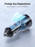 ▶ Cargador Auto USB C con 2 Puertos PD3.0 Carga Rápida, Tipo C Adaptador de Coche Compatible con iPhone 17 16 15 14, iPad Pro Mini Air, Galaxy S25 S24 S23 Ultra, Pixel 10 9 8 7