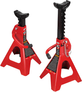 BIG RED Torin Gato estabilizador de Acero: Doble Bloqueo, Doble Cerrojo, Rojo, 2 Ton