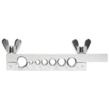 ▶ Herramientas de doble acampanado, 7 troqueles con doblador de tubos (herramienta de llamarada) y cortador de tubos (1/8 pulgadas a 1-1/8 pulgadas / 3-30 mm) para línea de freno automotriz cobre