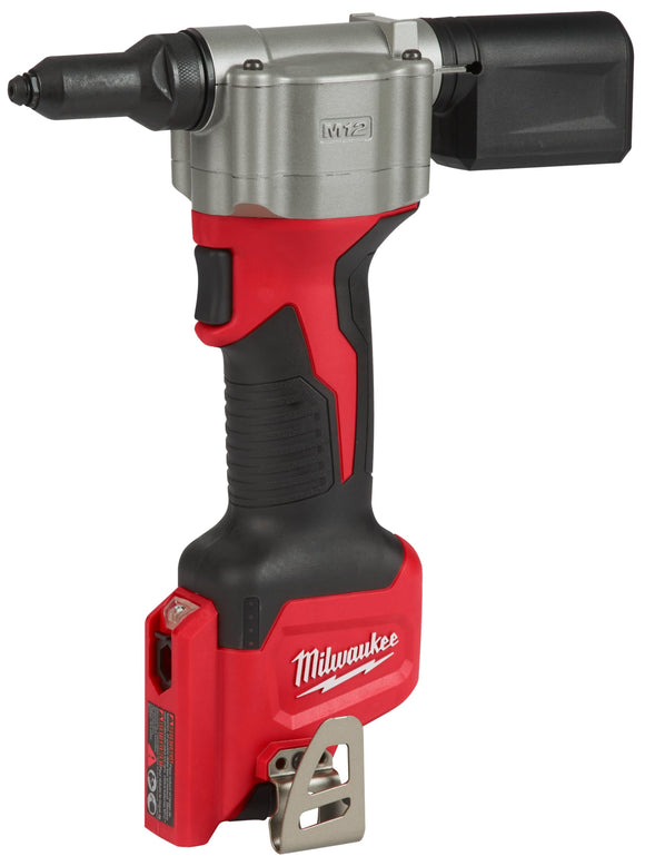MILWAUKEE 'S Remachadora Profesional Electric Tools 2550-20 M12 - Herramienta de remache KIT
