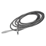 ▶ Taladro eléctrico de 5 m, accesorio de limpieza de drenaje, de acero al manganeso para taladro con cable de resorte flexible, herramienta de limpieza de tuberías de alcantarillado para fregadero de