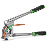 ▶ Dobladora de tubos Dobladora de tubos 3 en 1 Herramienta para doblar tubos de cobre y aluminio de 180° HVAC para Reparación de Refrigeración de Aire Acondicionado Antstone 1/4” 3/8” 1/2” DE