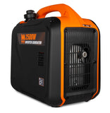 WEN 56250i - Generador inversor de 2500 vatios, silencioso, portátil y ligero con apagado de combustible
