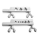 Herramientas de abocinamiento  – Kit de herramientas – Herramienta de corte de tubo de carraca – Tubería de freno de 45 grados de latón aluminio extrusión de cobre de 1/8