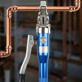 ▶ Herramienta de crimpado de cobre hidráulica para tuberías de cobre con mandíbula de 1/2" 3/4" 1" para accesorios de tubería de cobre