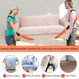 ▶ Correas Móviles, Correas de Elevación para Levantador de Muebles, Eslingas de Carga de Mover Muebles de Hombro para 2 Personas, Lifting Straps Carga 900 Libras