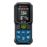 ▶ BOSCH GLM165-27CGL Medida de distancia láser de haz verde Blaze de 165 pies con batería de iones de litio de 3.7 V y 1.0 Ah, incluye batería de iones de litio de 1.0 Ah 3.7 V, clip de cinturón y bolsa