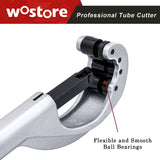 ▶ Cortador de tubos de 1/4 a 2-5/8 pulgadas tubo de cobre de PVC y aluminio con hoja reemplazable