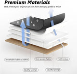 ▶ Fundas de Asiento de Coche para Asientos Delanteros, Protector de cojín de Lujo púrpura, Ajuste Universal para la mayoría de los Coches