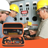 Estuche duro para Klein Tools Disyuntores Finder Probador eléctrico y kit de herramientas 80016 y RT250 GFCI Probador de salida y accesorios Herramientas eléctricas Bolsa organizadora de
