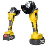 ▶ Esmeriladora Inalámbrica Angular  Motor sin escobillas Mingzhe 21V 125mm M14 Herramienta de molienda eléctrica Máquina de corte de litio multifuncional para cortar Pulido Azulejo de cerámica Madera Piedra Acero