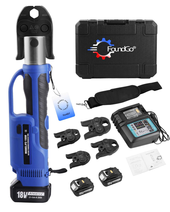 ▶ Prensado de tubos hidráulico de 18 V con 1/2