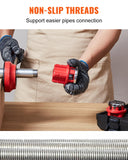 ▶ Roscador de tubos de carraca con 3 troqueles, NPT de 1/2 pulgadas, NPT de 3/4 pulgadas, herramienta de enhebrado de tubo de carraca NPT de 1 pulgada, juego de enhebradores portátiles