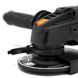 WEN - Amoladora angular inalámbrica, sin escobillas con batería de iones de litio de 20 V máx. 4.0 Ah y cargador (20944), color negro