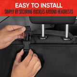 ▶ Funda de Asiento Trasero de Neopreno Acolchada para Coche, Protector de Asiento Trasero Ideal para niños y Perros, Cubierta Interior para Auto, camión, Furgoneta, SUV