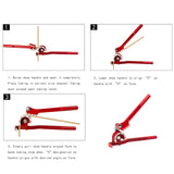 ▶ Dobladora para Tubo de 0 a 180 Grados para 1/4" 5/16" 3/8" Tubo