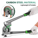 ▶ Dobladora de tubos Dobladora de tubos 3 en 1 Herramienta para doblar tubos de cobre y aluminio de 180° HVAC para Reparación de Refrigeración de Aire Acondicionado Antstone 1/4” 3/8” 1/2” DE