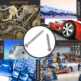 🔩 Tornillos autorroscantes, 800pcs Tornillos autorroscantes de la carpintería de la cabeza de la impulsión cruzada M2 4mm/5mm/6mm/8mm/10mm/12mm/16mm/20mm con la caja Tornillos de Cabeza Redonda