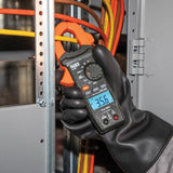 ▶ KLEIN TOOLS Digital Clamp Meter, AC Auto-Ranging 400 Amp with Temp