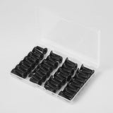 🔩 NIULUNBAO, Tornillos Hexagonales de Cabeza Plana, M6-1.0 x 60 mm, 25 Unidades, Negro, Acero Aleado Grado 10.9, Óxido Negro, Allen Hex Socket de 4 mm, Métrico Totalmente Roscado