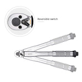 Amazon Basics - Llave dinamométrica de 1/4 pulgadas, 35-200 pulgadas, lb, 3.95-22.5 Nm